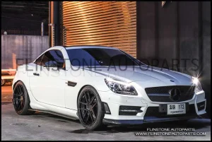ลิ้นหน้าคาร์บอน R172 SLK ทรง Vorsteiner