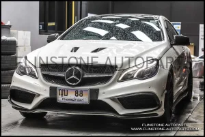 คาหนาดหน้าคาร์บอน 6 ชิ้น E-Coupe Facelift