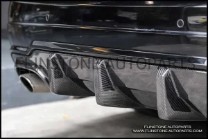 ชุดดิฟฟิวเซอร์ท้าย W204 C63 คาร์บอนไฟบเอร์ทรง DTM