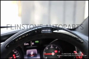 พวงมาลัยเบนซ์ LED 2019 หนัง Alcantara ทั้งวง