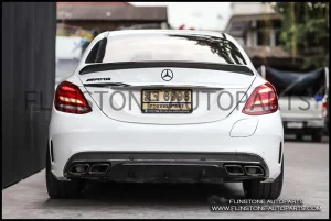 สปอยเลอร์ท้ายคาร์บอนของแท้ W205 C-Class BOCADESIGN