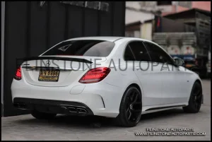 สปอยเลอร์ท้ายคาร์บอนของแท้ W205 C-Class BOCADESIGN