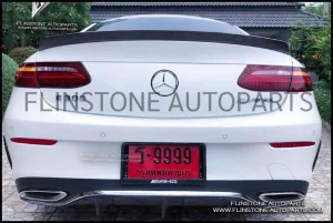 C238 สปอยเลอร์คาร์บอนแท้ E-Coupe ทรง BOCADESIGN