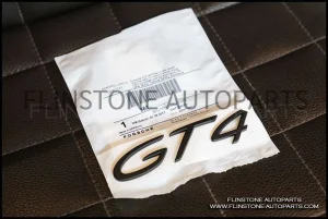 โลโก้ GT4 สีดำ ติดท้ายรถของแท้