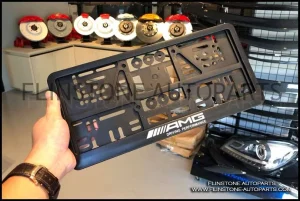 กรอบป้ายทะเบียน AMG Driving Performance