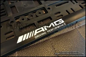 กรอบป้ายทะเบียน AMG Driving Performance