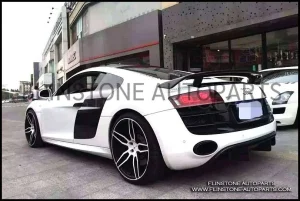 สปอยเลอร์คาร์บอน AUDI R8 ทรง GT