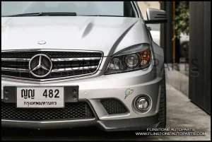 ลิ้นหน้า Vorsteiner สำหรับกันชน C63 แท้