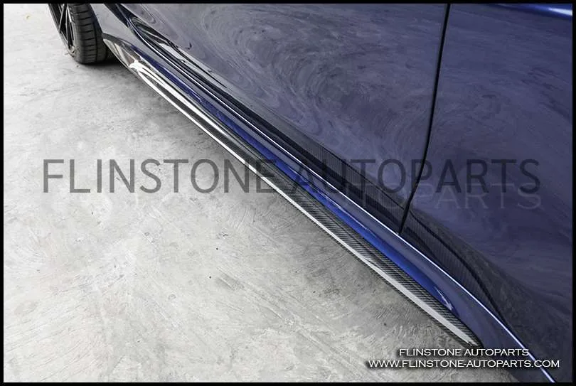 C63s AMG Edition1 Carbon Fiber Side Skirt Cover