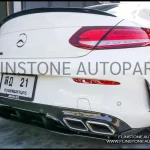 Genuine C63s Coupe AMG Edition1 Carbon Fiber Rear Diffuser