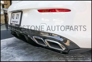 Genuine C63s Coupe AMG Edition1 Carbon Fiber Rear Diffuser