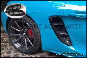 ครีบข้างช่องลมคาร์บอน Cayman/Boxster V.2