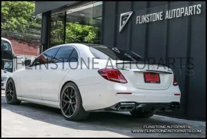 W213 E63s AMG ดิฟฟิวเซอร์และปลายท่อแท้