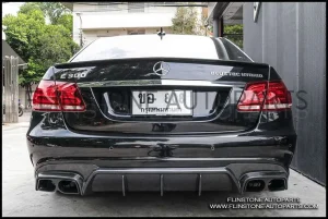 W212 B Carbon Fiber Rear Diffuser