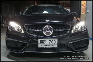 คิ้วกันชนหน้าคาร์บอน 1 คู่ E-Coupe Facelift