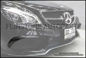 คิ้วกันชนหน้าคาร์บอน 1 คู่ E-Coupe Facelift