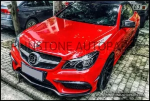 คิ้วกันชนหน้าคาร์บอน 6 ชิ้น E-Coupe Facelift
