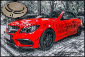 คิ้วกันชนหน้าคาร์บอน 6 ชิ้น E-Coupe Facelift