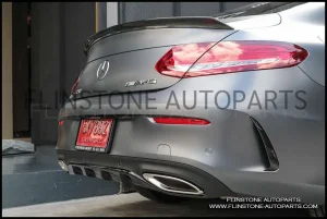 สปอยเลอร์คาร์บอน C63 Coupe ทรง AMG Edition 1