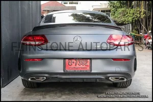 สปอยเลอร์คาร์บอน C63 Coupe ทรง AMG Edition 1