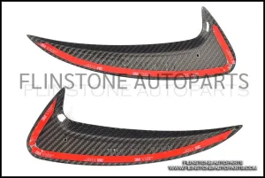 คิ้วคาร์บอนแท้ติดกันชนหลัง C238 E-Coupe 1 คู่