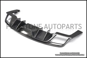 Ford Mustang Carbon Fiber Rear Diffuser แบบ 4 ท่อ