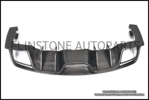 Ford Mustang Carbon Fiber Rear Diffuser แบบ 4 ท่อ