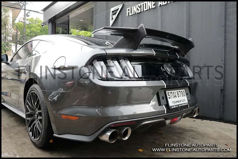 สปอยเลอร์คาร์บอนแท้ Ford Mustang ทรง DTM