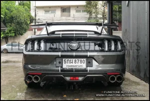 สปอยเลอร์คาร์บอนแท้ Ford Mustang ทรง DTM