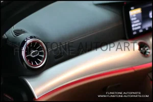 ชุดครอบแอร์วงแหวนสีแดง E400 Coupe AMG