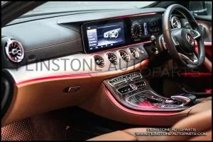 ชุดครอบแอร์วงแหวนสีแดง E400 Coupe AMG