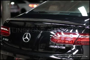 C238 สปอยเลอร์คาร์บอนแท้ E300 Coupe AMG
