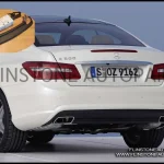 W207 E500 Coupe ดิฟฟิวเซอร์+ปลายท่อ ของแท้ AMG