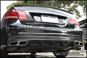 W212 Facelift BOCADESIGN Carbon Rear Diffuser