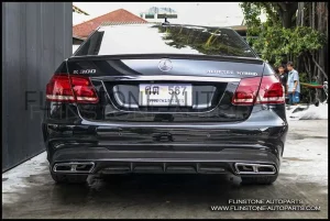 W212 Facelift BOCADESIGN Carbon Rear Diffuser