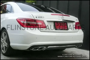 W207 Chrome Sport Rear Diffuser