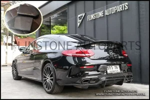 ก้อนคาร์บอนแท้ติดกันชนหลัง C-Coupe Edition 1