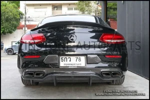 ก้อนคาร์บอนแท้ติดกันชนหลัง C-Coupe Edition 1