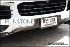 สเกิร์ตติดกันชนหน้า Porsche Cayenne 2017