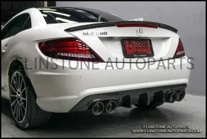 BOCADESIGN SLC Carbon Fiber Rear Diffuser