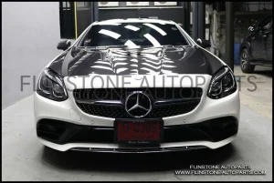 ฝากระโปรงคาร์บอน SLC ทรง SLS Black Series