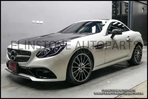 ฝากระโปรงคาร์บอน SLC ทรง SLS Black Series