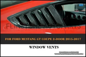ครีบช่องลมคาร์บอน Ford Mustang
