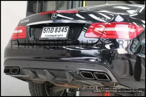 E63 BOCADESIGN Carbon Fiber Rear Diffuser