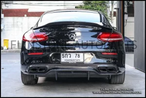 สปอยเลอร์คาร์บอนแท้ C-Coupe ทรง PSM