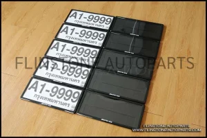 กรอบป้ายทะเบียนกันน้ำโลโก้ AMG