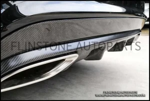 Genuine W207 Facelift Carbon Rear Diffuser