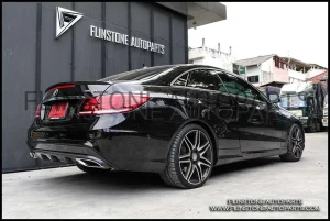 Genuine W207 Facelift Carbon Rear Diffuser