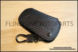 ซองกุญแจลายคาร์บอน โลโก้ Mercedes AMG