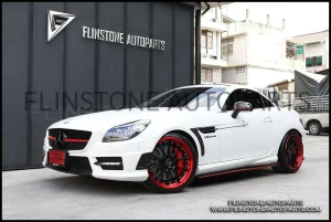 คิ้ว Carbon Fiber แท้ติดแก้มข้าง R172 SLK-SLC